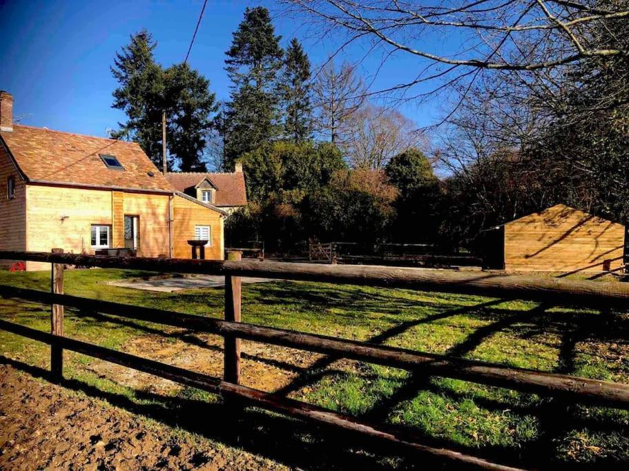 Cottage Cocooning Romantique Avec Jaccuzzi Prive Ancinnes Exterior photo
